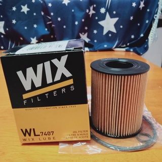 WIX WL7407 ไส้กรองน้ำมันเครื่อง MAZDA Tribute 2.3 L. ปี02, FORD Escape มาสด้า ฟอร์ด WL7407