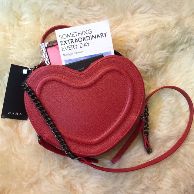 Red Heart Bag Zara Sale Red Heart Bag Zara Best Sale ZARA 2018