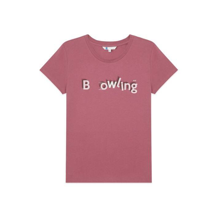 aiiz-เอ-ทู-แซด-เสื้อยืดผู้หญิง-ลายกราฟิก-womens-bowling-t-shirts