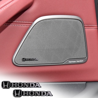 สติกเกอร์อลูมิเนียม ลายโลโก้ 3D สําหรับติดตกแต่งรถยนต์ Honda Dio Fit3 Rd1 Civic Binzhi XRV CRV Accord 10 ชิ้น 4 ชิ้น