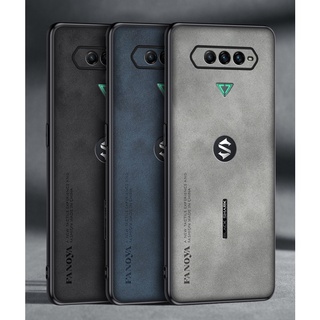 เคสโทรศัพท์มือถือหนัง PU กันกระแทก สไตล์วินเทจ สําหรับ Xiaomi Black Shark 4 5 3 3S 4S Pro