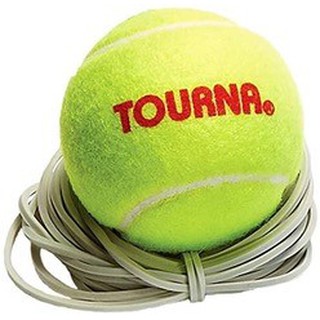 ภาพขนาดย่อของภาพหน้าปกสินค้าTOURNA BALL & STRING REPLACEMENT for Tennis Trainers ลูกเทนนิสสำหรับฝึกซ้อม 1 Set (1 Ball) จากร้าน tourna_official บน Shopee