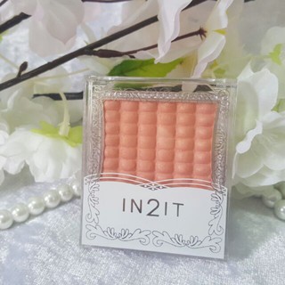 IN2IT Waterproof Single Blush บลัชออน วอเตอร์พรู๊ฟ ซิงเกิ้ล BIS