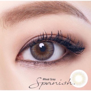 Spanish Gray (1) Spainish Gray มินิ สีเทา สายฝอ สายเกา Lollipop ค่าอมน้ำ38% Dia14.5 Contact Lens Mini คอนแทคเลนส์ แฟชั่น