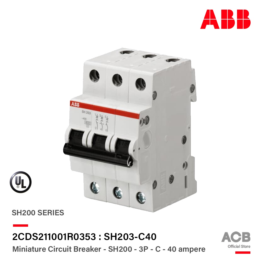 abb-sh203-c40-เมนเซอร์กิตเบรกเกอร์40แอมป์-3-โพล-6-ka-miniature-circuit-breaker-mcb-3p-breaking-capacity