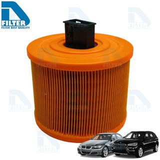 กรองอากาศ BMW บีเอ็มดับบลิว E90 323i,325i,330i,X1 xDrive28i By D Filter (ไส้กรองอากาศ) (DX1035)