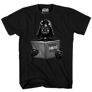 เสื้อยืด พิมพ์ลาย Star Wars Darth Vader Dark Side Empire Humor Pun สําหรับผู้ชาย