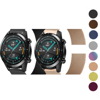 ภาพขนาดย่อของสินค้าสายรัดสแตนเลสของ สำหรับ Huawei Watch GT 2 GT 2e GT2 Pro GT3 Honor Watch Magic Dream
