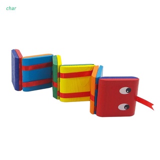 char Hot Colorful Wooden Jacobs Ladder Classic Toy for Kids, Cool Stocking Stuffers and Goodie Bag Fillers