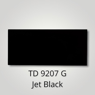 แผ่นลามิเนต TD 9207 G JET BLACK สีดำเงา ขนาด 120x240 ซม. *พร้อมส่ง*