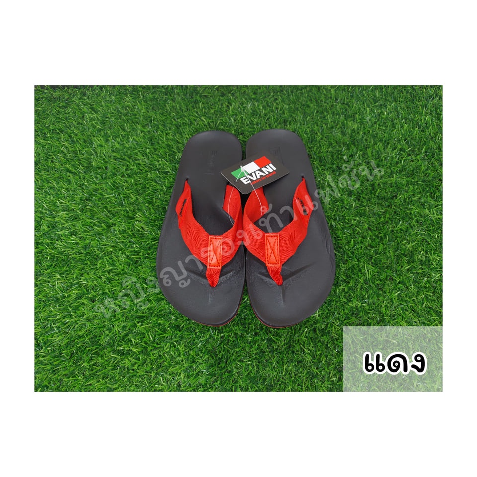 ภาพหน้าปกสินค้าไซส์38-45 รองเท้าแวน รองเท้าแตะแวน รองเท้าอีวานี่ (แดง)