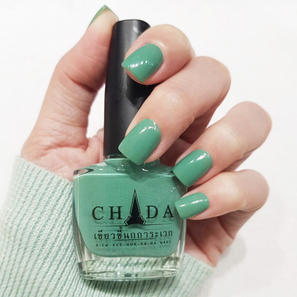 chada-ชาฎา-สีทาเล็บ-15-มล-016-เขียวขี้นกการะเวก-kiew-kee-nok-ka-ra-wake