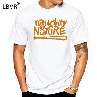 เสื้อยืด พิมพ์ลาย Naughty By Nature สไตล์ฮิปฮอป แฟชั่นสําหรับผู้ชายS-5XL
