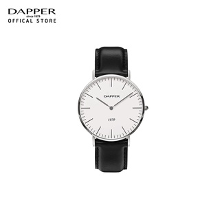 ภาพหน้าปกสินค้าDAPPER นาฬิกาข้อมือผู้ชาย DAPPER 1979 Classic Watch สายหนัง สีดำ (WCTB1001) ที่เกี่ยวข้อง