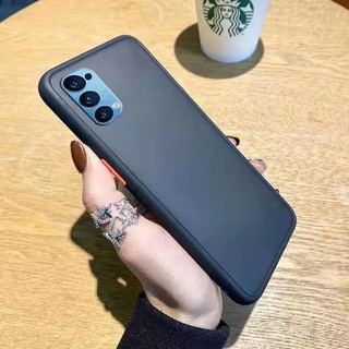 ส่งจากไทย เก็บเงินปลายทาง เคสกันกระแทก ปุ่มสีผิวด้าน Case OPPO Reno5 (4G) / Reno5 (5G) เเสี่ยวมี่ ขอบนิ่มหลังแข็ง