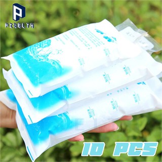 ภาพหน้าปกสินค้าPIXELTH (10 ชิ้น) ถุงเก็บความเย็นแบบใส่น้ำ ice pack ice gel ไอซ์แพค เจลเย็น น้ำแข็ง เจลเก็บความเย็น ซึ่งคุณอาจชอบสินค้านี้