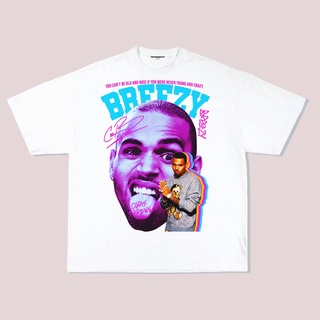 เสื้อยืดสําหรับผู้ชาย♤R.BREEZY NEON เสื้อเชิ้ตวินเทจ BOOTLEG ขนาดใหญ่/ เสื้อผ้า /เสื้อยืดท้องถิ N?]