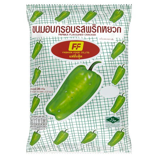 Ff เอฟเอฟ ขนมอบกรอบ รสพริกหยวก ขนาด 36กรัม ยกแพ็ค 6ห่อ Ela Chilli Shopee Thailand 