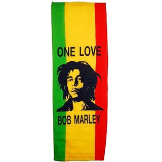 สินค้าราสต้า Rasta Flag Rastaman Portrait One Love Big Size ธงลาย BOB MARLEY ใช้ประดับตกแต่ง ได้อารมณ์ราสต้า-เรกเก้