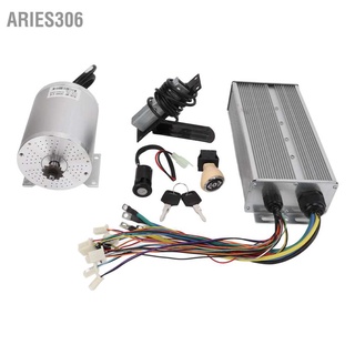 Aries306 ชุดมอเตอร์ Dc ไร้แปรงถ่าน 72V 3000W พร้อมตัวควบคุม สําหรับสกูตเตอร์ จักรยาน รถจักรยานยนต์ Diy