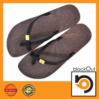 🔰 BlackOut Toeloop 🔰 รองเท้าแตะ คีบโป้ง รองเท้ายางกันลื่น พื้นโกโก้
