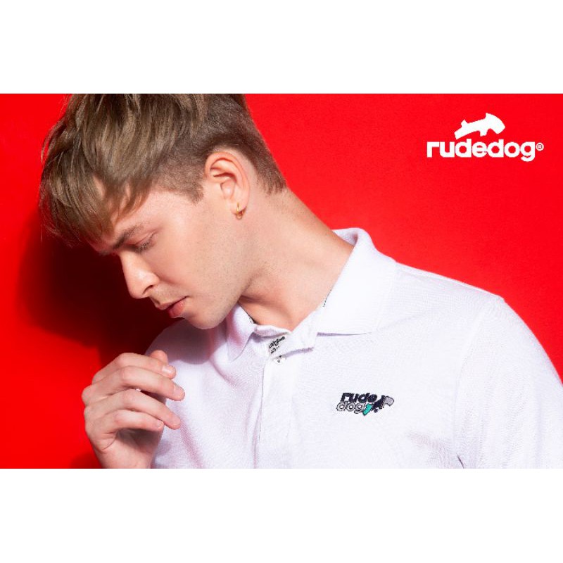 rudedog-เสื้อโปโล-รุ่น-mozaic-สีขาว-ราคาต่อตัว