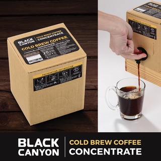 กาแฟสกัดเย็น แบล็คแคนยอน โคลด์บริว  Black Canyon Cold Brew Concentrate ขนาด 1ลิตร ราคาพิเศษ 450 บาท (ปกติ 495 บาท)