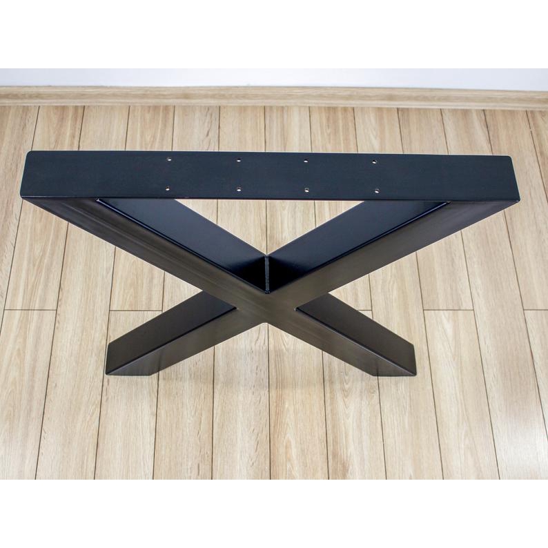 ขาเหล็กโต๊ะ-ขาเก้าอี้-เหล็กกล่องพ่นดำ-ทรงตัว-x-เหล็กใหญ่-3x3-นิ้ว-มีหลายขนาด-จัดส่งฟรี