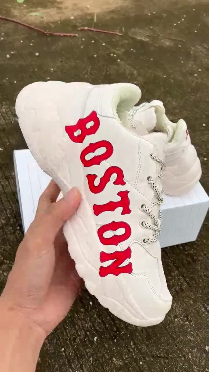 รองเท้าผ้าใบmlb-los-boston-สินค้าขายดีสินค้าพร้อมส่ง