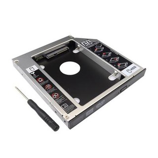 Tray SATA HDD SSD Enclosure Hard Drive Caddy Case 9.5 mm Second HDD Candy Laptop Notebook ถาดแปลง