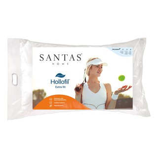 หมอนหนุน SANTAS HOLLOFIL FIRM 19X29 นิ้ว หมอนหนุน รุ่น HOLLOFIL จาก SANTAS บรรจุไสในด้วยเส้นใยโพลีเอสเตอร์ ให้ความนุ่มนว