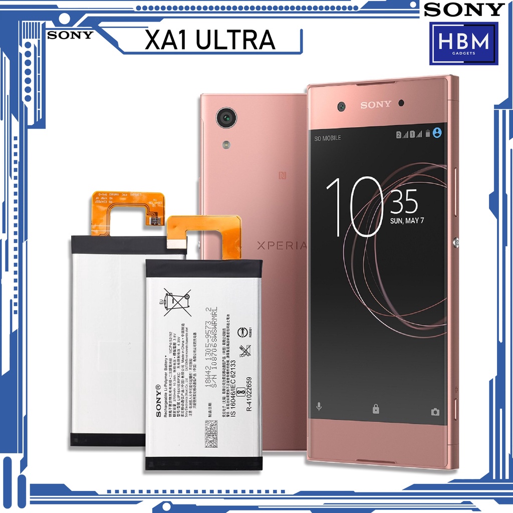 Batterie Sony Xperia XA1 Ultra - Référence LIP1641ERPXC - Neuf - Compatible Sony Ericsson