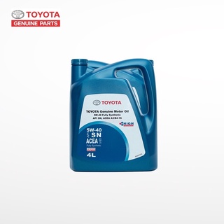 น้ำมันเครื่อง toyota 5w40