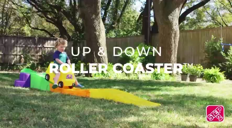 นำเข้า-โรลเลอร์โคสเตอร์เด็กเล่น-step2-up-amp-down-roller-coaster-kids-car-ราคา-8-500