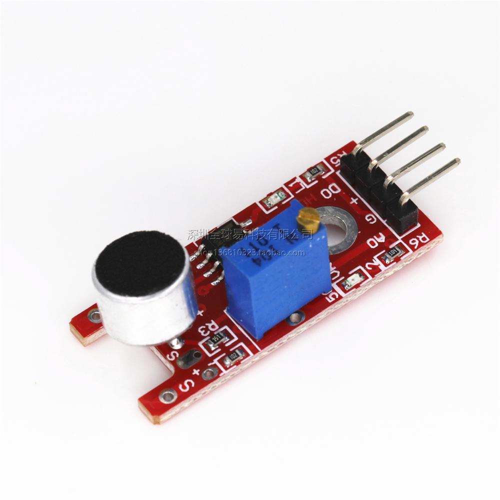 Ky-037 โมดูลเซนเซอร์ตรวจจับเสียงไมโครโฟน ความไวแสงสูง สําหรับ Arduino AVR PIC