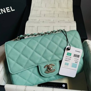 #Chanel #Chanelclassicmini อะไหล่เงิน เกรด vip Size 20cm  อุปกรณ์ full box set