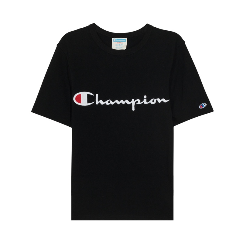 champion-logo-embroidered-cursive-round-neck-short-sleeve-t-shirt-couple-style-us-life-line-t1919g-549465