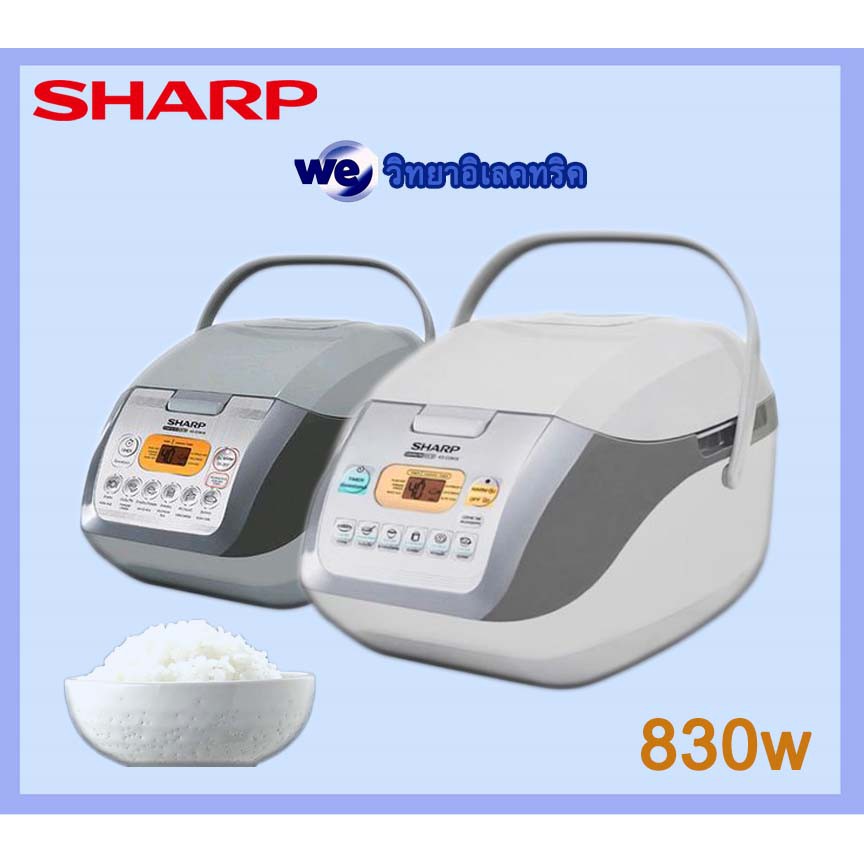 ภาพหน้าปกสินค้าหม้อหุงข้าวดิจิตอล SHARP รุ่น KS-COM18 830w 1.8ลิตร มี2สี หม้อหุงข้าวไฟฟ้า จากร้าน wittaya_electric บน Shopee