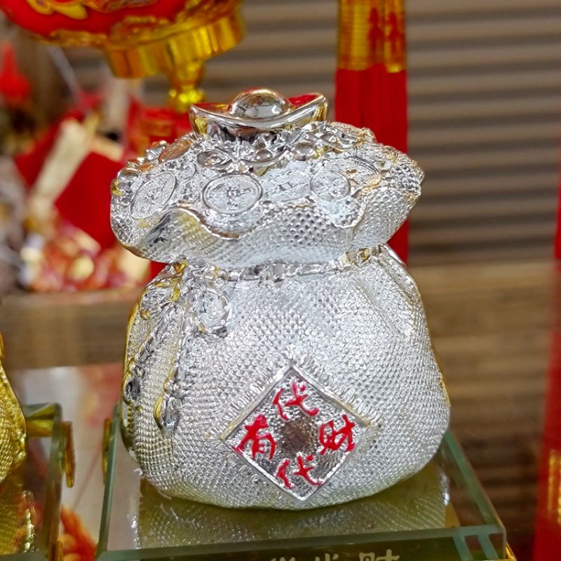 ถุงเงิน-ถุงทองฐานแก้ว-เสริมทรัพย์-นำโชค-ร่ำยรวย-มั่งคั่ง-พร้อมส่ง