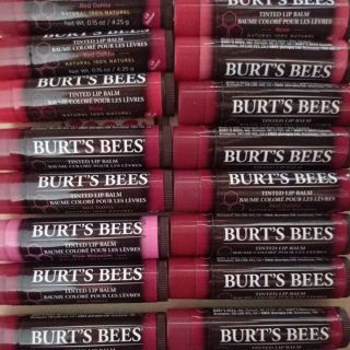 burt bees tinted & Fruit lip balm(no box)