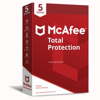 สินค้า McAfee Total Protection Antivirus Software 5 Devices, 1 Year License