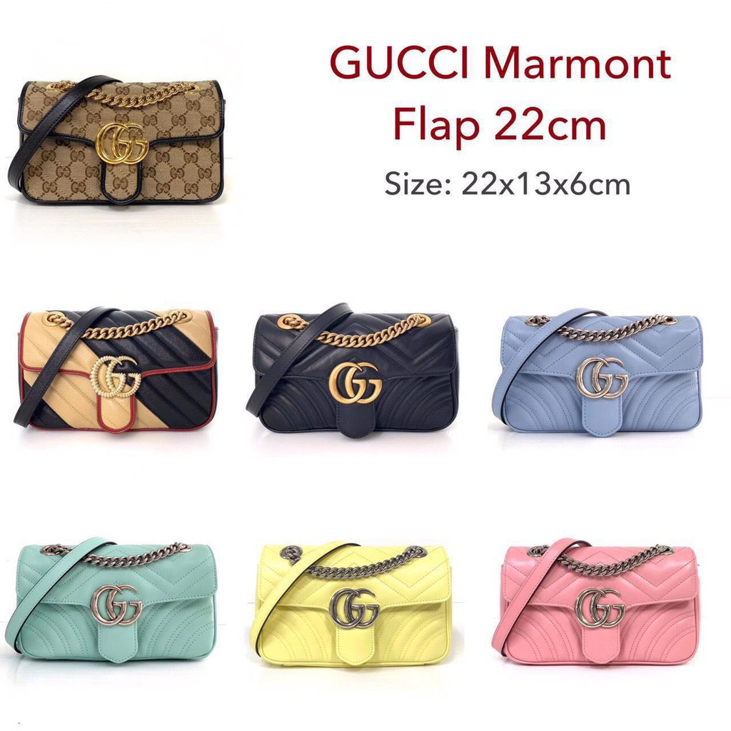 gucci-marmont-22-cm-ของแท้-100-ส่งฟรี