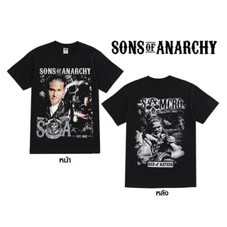 เสื้อยืด Sons Of Anarchy SOA Bootleg​ T-shirtสามารถปรับแต่งได้