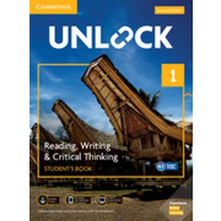 (C221) UNLOCK 1: READING AND WRITING SKILLS (STUDENTS BOOK AND ONLINE WORKBOOK) ผู้แต่ง : MATT FIRTH 9781108681612