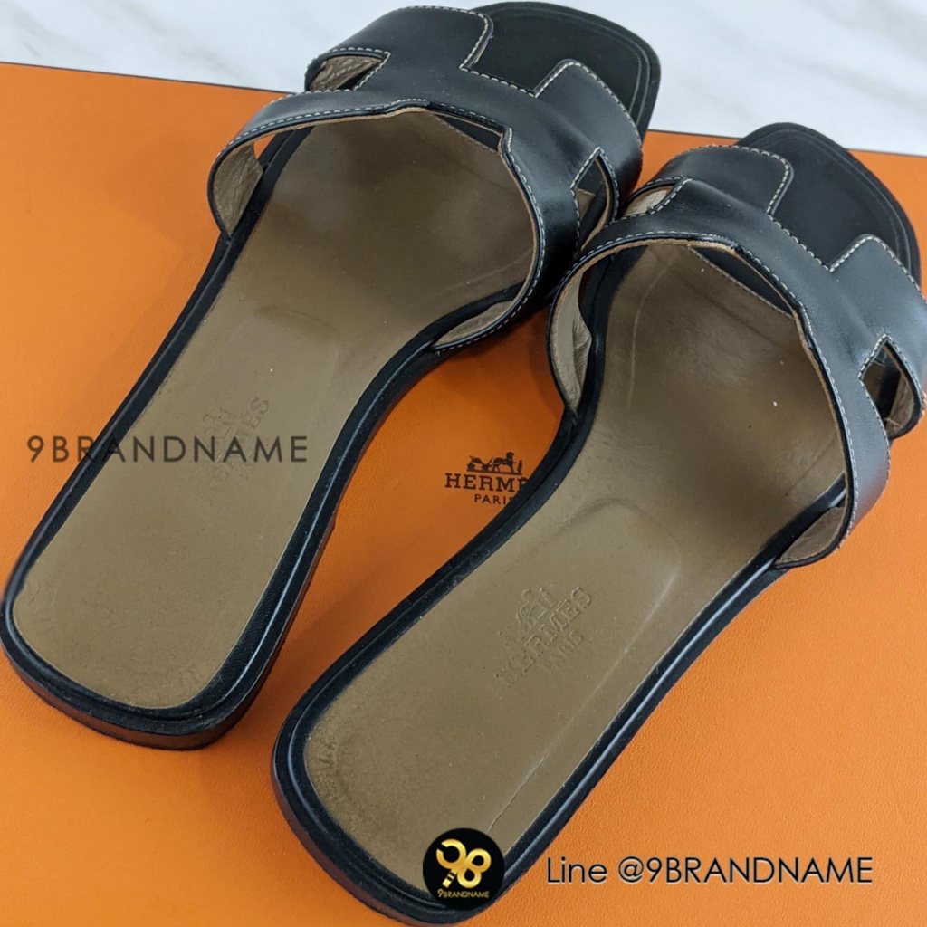 hermes-oran-sandales-รองเท้าแตะ-size-37-มือ2ของแท้