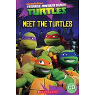 DKTODAY หนังสือ POPCORN READERS STARTER:TEENAGE MUTANT NINJA TURTLES:MEET TURTLE