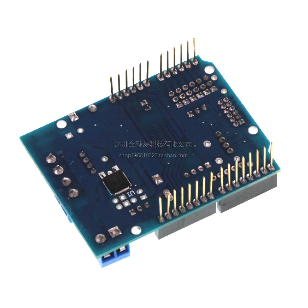 โมดูลไดรฟ์-ขยายตัวไดรฟ์-l298p-motor-shield-stepping-มอเตอร์-dc