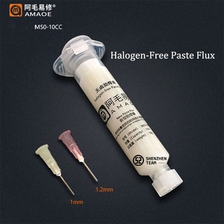 Amaoe Flux Oil Solder Paste Halogen-Free For Mobile Phone Motherboard IC Chips Reballing BGA Amao M50 M51 M52 M159 Flux