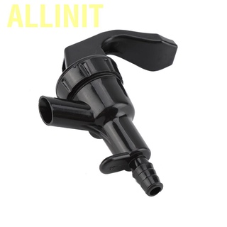 Allinit Plastic Brewing Tap Picnic Squeeze Faucet for Beer Homebrew Soda Liquid Dispenser Black