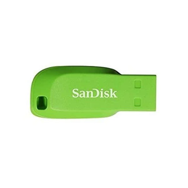 ภาพสินค้าSanDisk CRUZER BLADE USB แฟลชไดร์ฟ 16GB Green, USB2.0 (SDCZ50C_016G_B35GE) จากร้าน sandisk_thailand_officialshop บน Shopee ภาพที่ 2